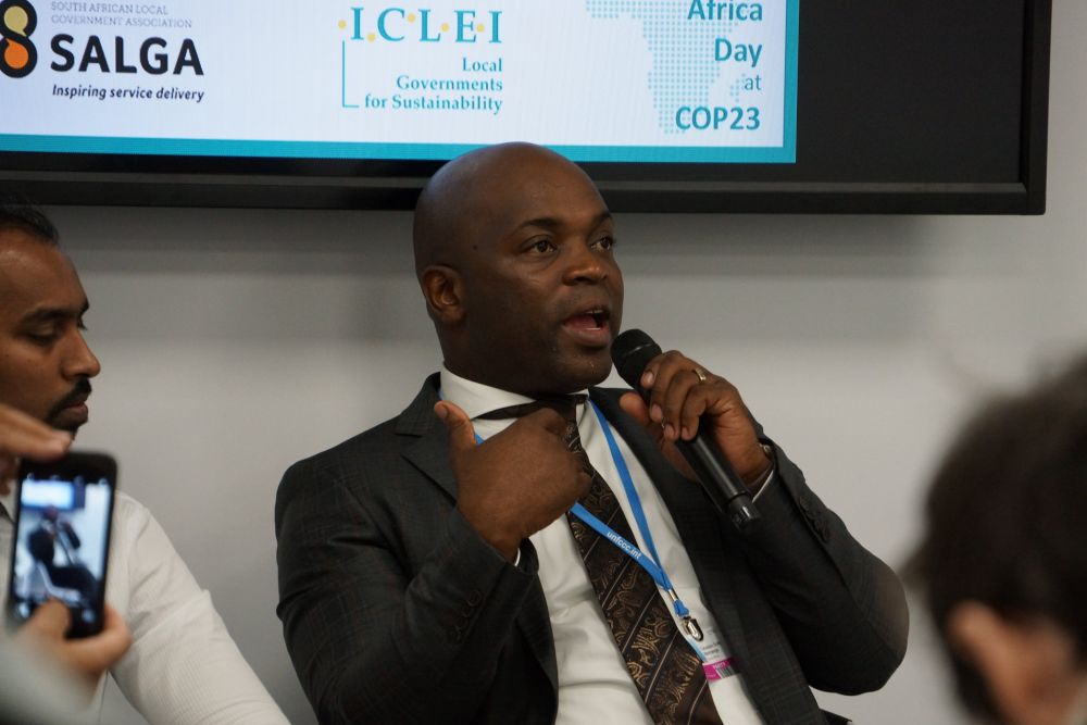 Executive Mayor of Tshwane, Cllr Solly Msimanga's address to COP23 Africa Day delegation